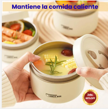 Thermo Lunch Pro®️Nunca más comas frío fuera de casa