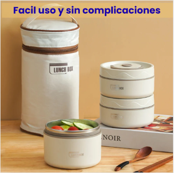 Thermo Lunch Pro®️Nunca más comas frío fuera de casa