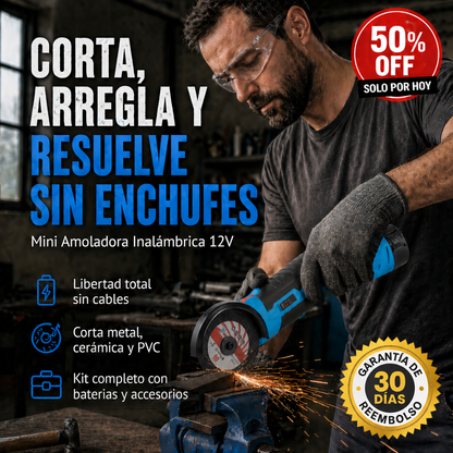Amoladora Angular 12V TECH®️