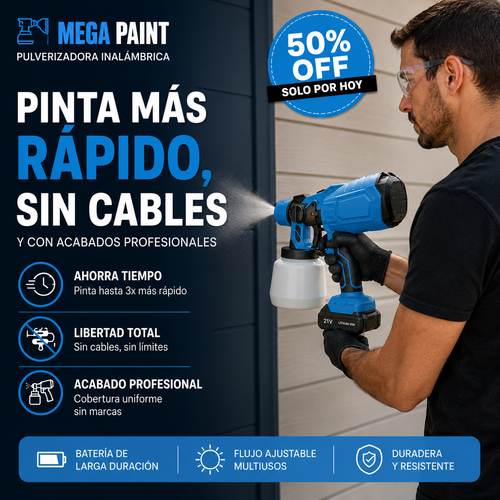 Pulverizador de Pintura MegaPaint